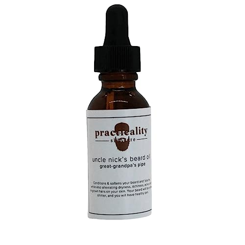 practicality Uncle Nick’s Beard Oil Great Grandpa’s Pipe Scent | Jojoba and Argan Beard oil| 30 ML | 1 Pc