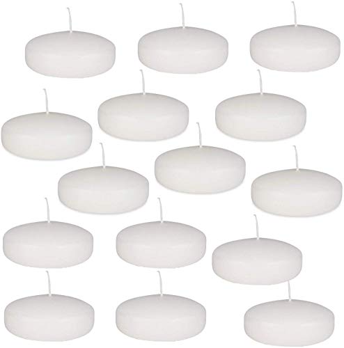 YIHAN Floating Candles Unscented Discs for Wedding, Pool Party, Holiday & Home Decor