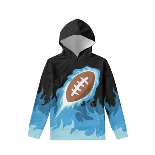 Suobstales Hoodies for Boys Kids Casual Sweatshirts Pullover Long Sleeve Hooded Jumpers Tops with Pocket for 6-16 Years3