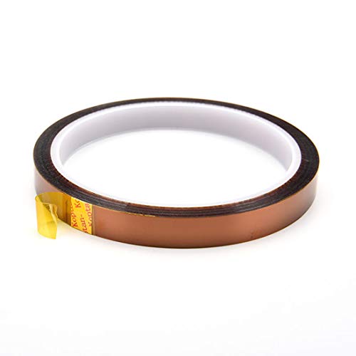 Image of HiLetgo 3pcs 10mm 100ft BGA High Temperature Heat Resistant Polyimide Gold Tape