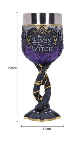 Copa The Witcher Yennefer negra de resina para coleccionistas de merchandising 8