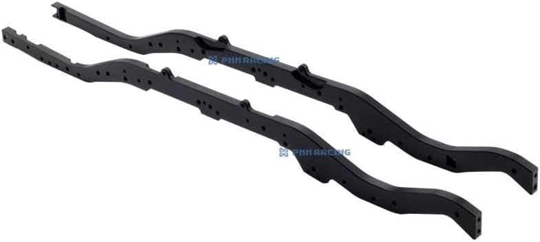 Realistic CNC Aluminium Alloy Chassis Metal Frame Rails for 1/10 RC Rock Crawler D90