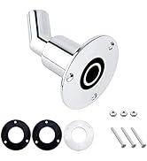 DRSUMLF Thru Hull Exhaust Skin,316 Stainless Steel Thru Hull Exhaust Fittings for 24mm Tube Pipe ...