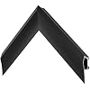 Anodized Black Prismatic 65 Alloy Deco TV Frame - Compatible ONLY with Samsung The Frame TV and Pro TVs (Fits 2021-2026, LS03A, LS03B,LS03C,LS03D,LS03FA,LS03FW)