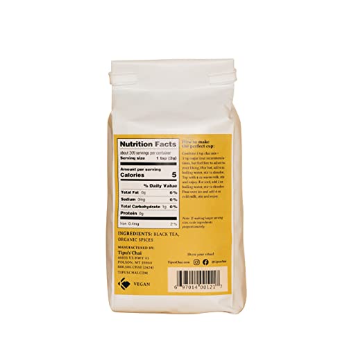 Tipu's Chai Now Unsweetened Chai Tea (16 ounce) - Thumbnail 2