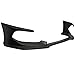 Front Bumper Lip Compatible with 2016-2018 Honda Civic, IKON AVS Style Black PP Front Lip Finisher Under Chin Spoiler Add On by IKON MOTORSPORTS, 2017