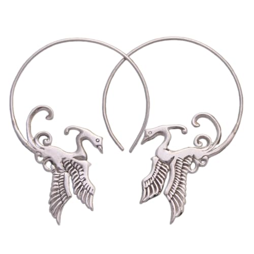 Vintage Bird Phoenix Earrings for Women Classic Luxury Summer Earrings for Women Statement Jewelry-N45