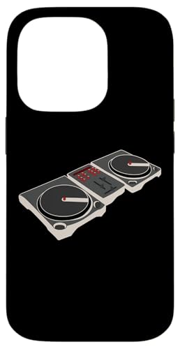 Ya en manzanajugosa.com: Carcasa para iPhone 14 Pro Placa giratoria del Vinilo para el Engranaje Dual DJ del Equipo de Turntablist de los DJs