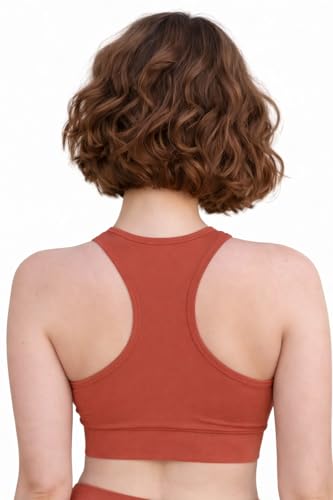 Image of Sports Bra for Women | Non-Padded High Support Gym, Yoga & Running Bra | Seamless Sweat-Wicking Polyester Workout Bra