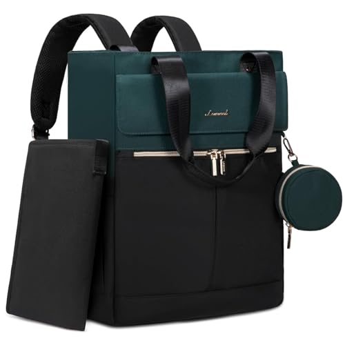 Image of LOVEVOOK Diaper Bag Backpack,Diaper Tote Bag with Insulated Pockets,Baby Bag for Girl Boy with Changing Pad,Large Baby Diaper Bag with Pacifier Case,Anti-Theft Travel Backpack for Women,Black-Green