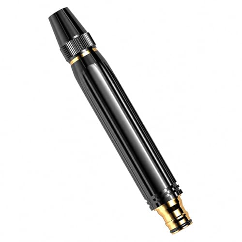 High Pressure Power Washer Nozzle with Metal Connector Set Garden Hose Sprayer for Car Washing and Outdoor Cleaning Sturdy Watering and Pressure Cleaning Compatible with 1/2 Inner Diameter Hoses