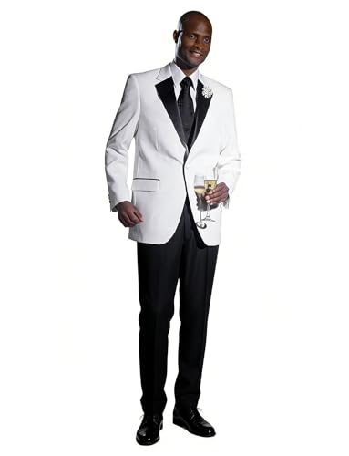 Veste hommes à revers habillée pour mariage chic et dîner de gala