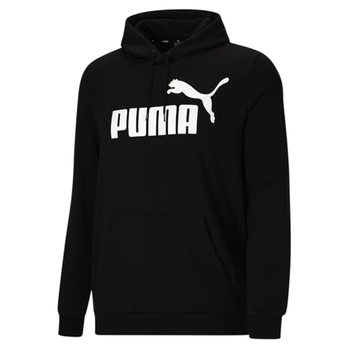 PUMA Men's Essentials Logo Fleece Hoodie (Available in Big & Tall)3