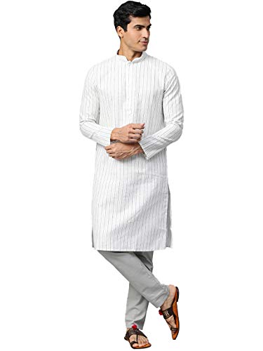 Image of Manthan Cotton Kurta for Men