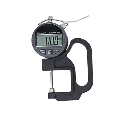 電子厚さ計 0-25.4mm 0.001 デジタル厚さ計(0-25.4mm 0.01)