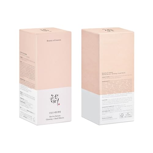 Beauty of Joseon Revive Snail Mucin Ginseng Serum Hydrating Peptide Facial Moisturizer Dark Spot Acne Scar Remover for Sensitive Face. Korean Skin Care for Men and Women (2 Fl.Oz.) - Thumbnail 7