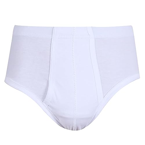 Cottonil Egyptian Underwear White Cotton Men Slip Mens Slep Pants Briefs Men's Brief Mens Shorts Premium Soft Arabian Arab Egypt Arabic Clothing Clothes (XX Large)