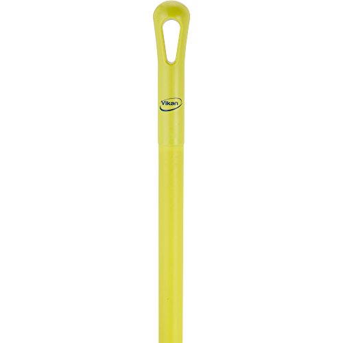 Image of Vikan 51 inch Color Coded Handle, 1 1 /4 in Dia, Yellow, Polypropylene 29606-1 Each