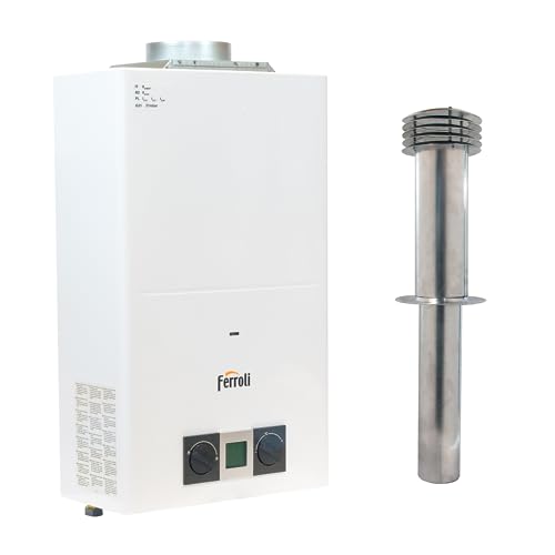 Pegaso Eco 11 LPG Water Heater & Wall Bracket for Caravans