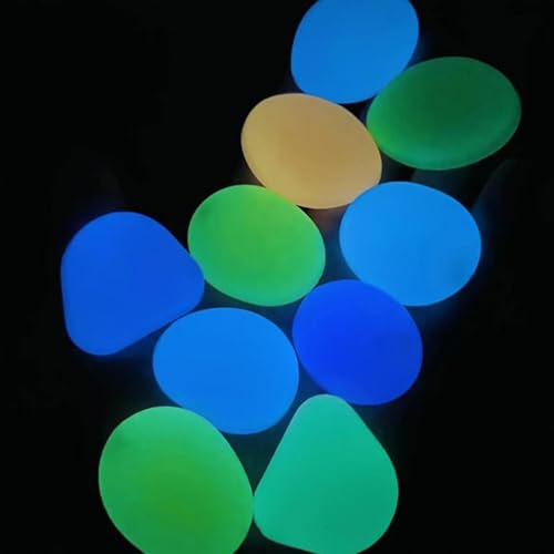 Piedras luminosas e impermeables de colores decorativas 4