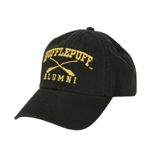 Bioworld Harry Potter Hufflepuff Alumni Adult Unstructured Baseball Cap