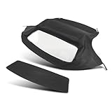 Convertible Soft Top Plastic Window Heated Glass Window Compatible with BMW Z3 & M Roadster Convertibles 1996-2002 Fit BMW E36 1996-2002 Black