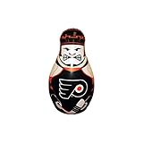 Fremont Die NHL Philadelphia Flyers Bop Bag Inflatable Checking Buddy Punching Bag, Mini: 12" Tall, Team Colors