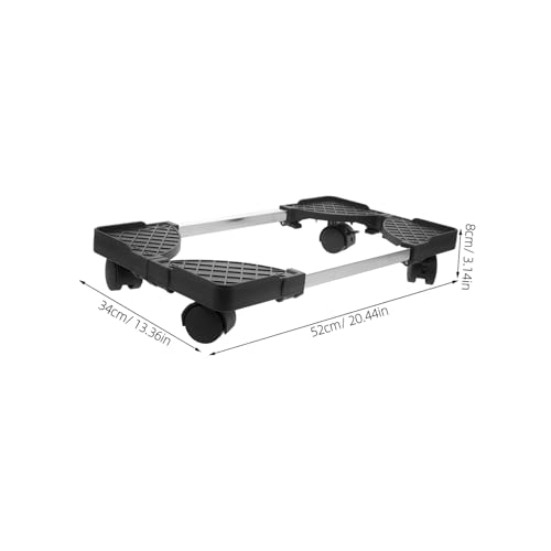 Support tour ordinateur mobile avec roues ajustable pour unité centrale