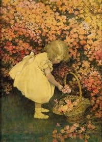 jessie willcox smith A4 photo rosebuds