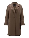 Passform | Der OPUS Damen Mantel bietet eine oversized Passform. Der Fit (Langarm und tiefer V-Ausschnitt) sorgt für einen vielseitig kombinierbaren Look.