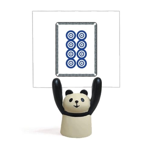 Mahjong porte-mémo panda en cadeau idéal pour les passionnés de papeterie originale