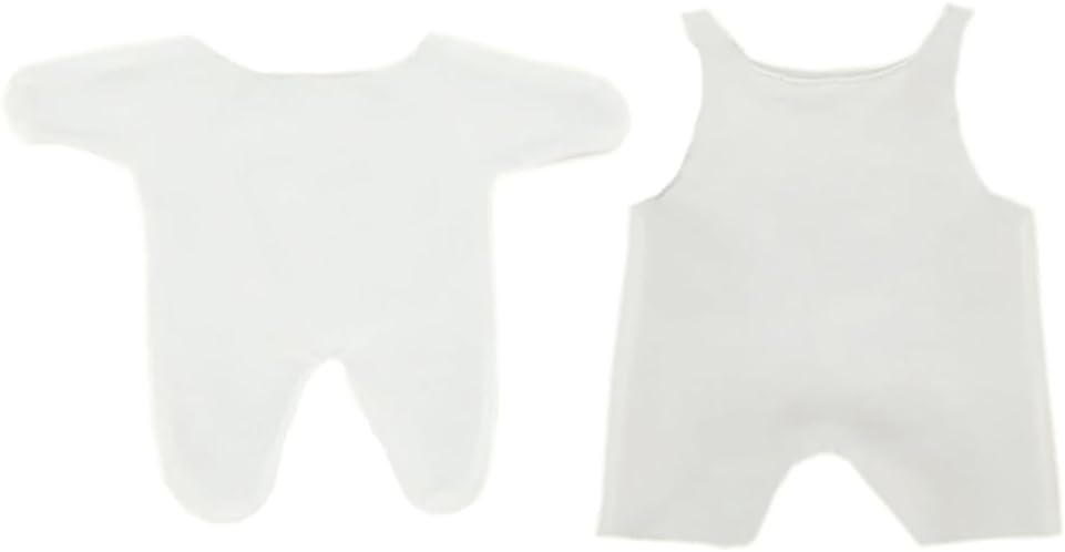 niannyyhouse 10cm 13cm 15cm 20cm 30cm 40cm Plush Doll Clothes Anti-staining Thin Bodysuit Doll Dressup (20cm)