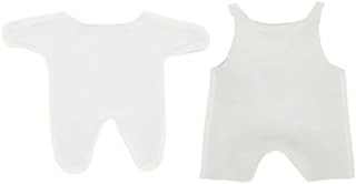 niannyyhouse 10cm 13cm 15cm 20cm 30cm 40cm Plush Doll Clothes Anti-staining Thin Bodysuit Doll Dressup (20cm)