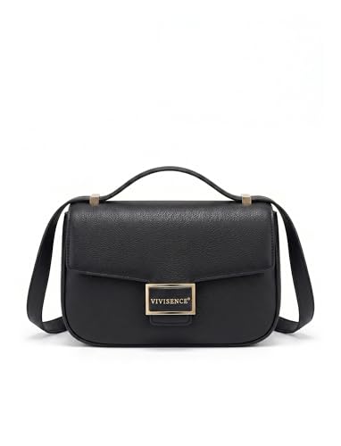 Sac à bandoulière femme Vivisence à rabat magnétique pratique