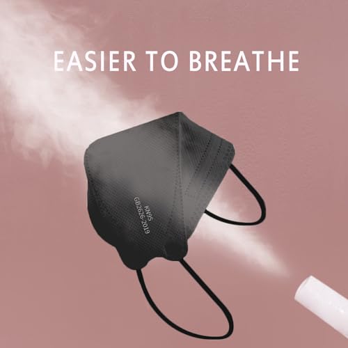 Image of Borje KN95 Face Masks, 100 Pcs Disposable Face Masks, Filter Protection Against PM2.5 from Fire Smoke & Dust