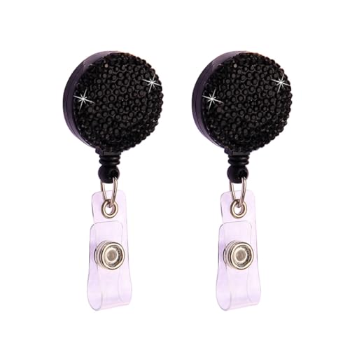 Garneck �������ݎ� �ی^�o�b�W���[�� ID�o�b�W���[���N���b�v �u���b�N �������f�� �|�P�b�g �x���g���[�v�p �I�t�B�X �w�Z�p 2�Z�b�g