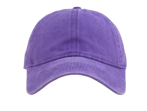 Image of TSSGBL Vintage Cotton Washed Baseball Cap S to XXL Unstructured Low Profile Adjustable Distressed Dad Hat for Men Women