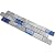 Hominter Tile Sample 3 x 12 Inches: Navy Blue Glass Tile Rectangle, Gray Natural Marble 1" x 2" Subway Mini Brick, Wall and Floor Tiles in Bathroom and Kitchen Backsplash NB03