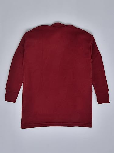 Image of Lux Cottswool Girl's Winter wear Thermal Full Sleeves Body Warmer top and Trouser Set| Thermal Set for Girls | KIDO