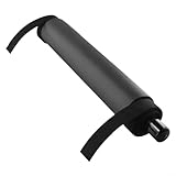 Zoegneer Wasserdichtes, aufblasbares Paddelbrett, Kajakkissen, EVA-Steigbügel (schwarz)