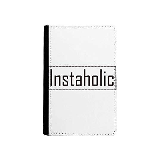 Protège passeport Instaholic étui portefeuille voyage multicolore pour photos