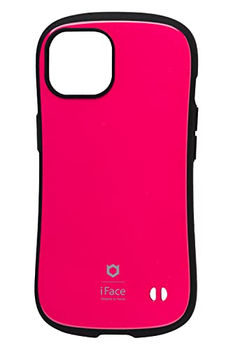 iFace First Class Standard iPhone 14 ケース (ホットピンク)【アイフェイス アイフォン14 用 iphone14 用 カバー 韓国 耐衝撃 ストラップホール】