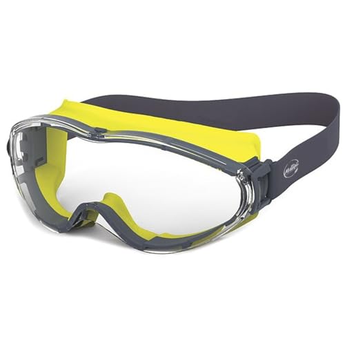 MOLLIFII Safety Goggles, Clear Anti-Fog, Anti-Scratch Lens, Mfr: 12-10001-02-A