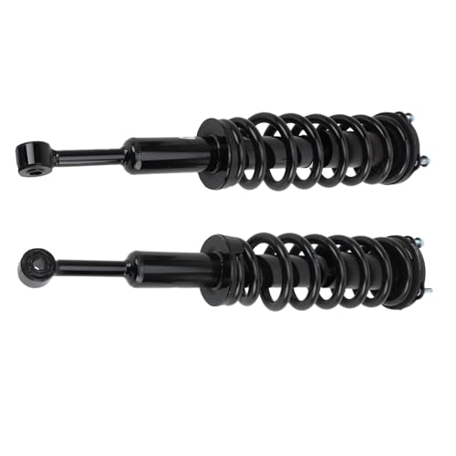 Image of TRQ Front Shock & Spring Assembly Set Compatible with 2008-2022 Toyota Sequoia