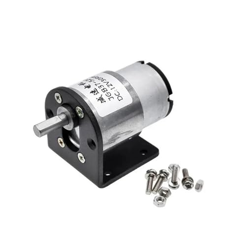Moteur électrique 12V JGB37-520 motoréducteur réversible à couple élevé avec support