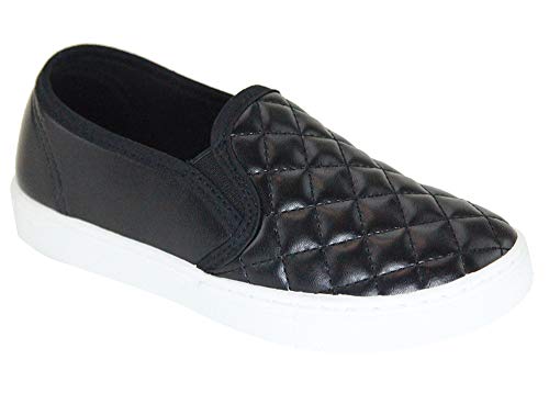 Blue Lemon Girls Quilted Fashion Slip On