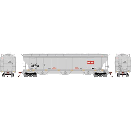 Athearn Genesis HO GEN Trinity 5161 Covered Hopper BNSF Railway 'Frisco Heritage' #483110 ATHG-1056