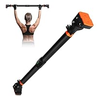 Klimmzugstange für Türrahmen ohne Schrauben mit innovativer Gewindesperre für sicheren Halt – 72-110cm Pull Up Bar mit Tragfähigkeit für bis zu 200 kg für Oberkörper Workout Heimtraining