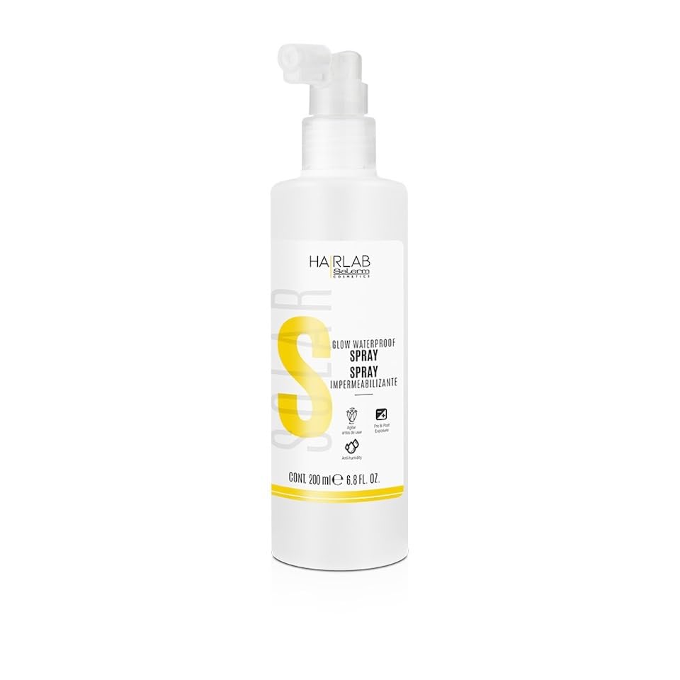 SALERM - Spray Impermeabilizante y Reparador para el Cabello - Hair Lab Solar - 200 ml - Protector Térmico Pelo - para Cabellos Secos o Dañados por el Sol - Anti Frizz Pelo - Suaviza y Fortalece