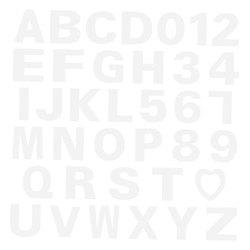 Ciieeo 1set Number Alphabet Cake Stencil Templates Molds for Creative Cake Designs for Birthdays Weddings Parties Easy to Store